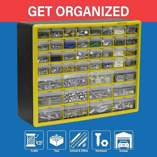 Akro-Mils 44-Drawer Plastic Drawer Storage Cabinet