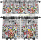 Spring Flowers Kitchen Curtains Set 3 Piece by Unknown
