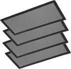 Magnetic Floor Vent Covers- 4"x10" Air Vent Screen Mesh Cover, Floor Register by HUAREW