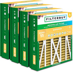Filterbuy 21x23.5x5 Air Filter MERV 11 Superior Pet & Allergy Defense, Pleated by Filterbuy