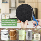 MyLifeUNIT 16 Pack Compost Bin Filter, Kitchen Compost Pail Charcoal Filter - Image 4