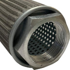 Air filter for regenerative blowers | Metal mesh | 2" Female Connection | - Image 3