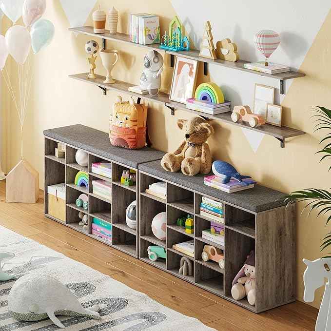 DINZI LVJ Shoe Storage Bench
