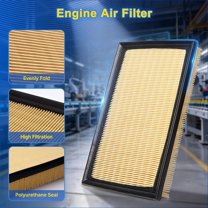Cabin & Engine Air Filter Kit for 2012-2017 Camry 2.5L - Image 5