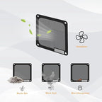 140mm PC Dust Filter for Computer Cooler Fan/PSU/Routers PVC 50 Mesh, Magnetic - Image 4