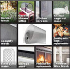 KISKIS 304 Stainless Steel Woven Wire Mesh, Wire Mesh Window Screen Mesh - Image 5