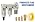 Air Filter Dryer 3/8 NPT Auto Drain+Semi-Auto Drain-Double Air Filters,Air Pressure Regulator,Air Compressor Water Separator(0-150PSI) - Field & Pure