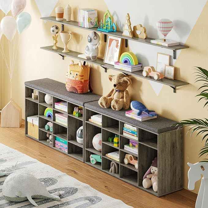 DINZI LVJ Shoe Storage Bench