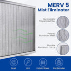 McPherson Reusable Air Filter 25x20x1 | Washable MERV 8 | Made in USA Metal - Image 7