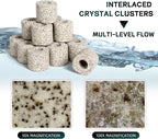 UPETTOOLS Aquarium Biological Filter Media, 1.1 lb Ceramic Bio Media - Image 2