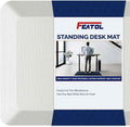 FEATOL Anti Fatigue Mats for Standing, 9/10 Extra Thick Ergonomic Standing Desk