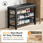 Entryway Shoe Storage Bench