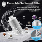 FA21 Washer Water Filter Reusable, brass garden hose filter - Image 4