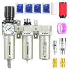 TAILONZ PNEUMATIC 0-240PSI 1/2 Inch NPT Grade Three Stage Industrial Air Drying by TAILONZPNEUMATIC