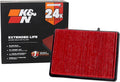 K&N Engine Air Filter: Extended Life 24, 000 Mile Replacement Air Filter: by KNEngineeringInc