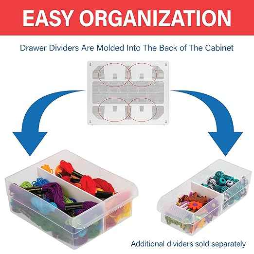 Akro-Mils 24-Drawer Plastic Drawer Storage Cabinet