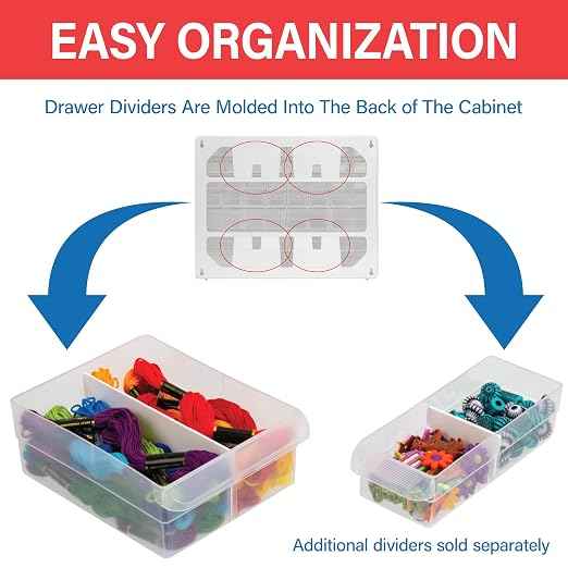 Akro-Mils 64-Drawer Plastic Drawer Storage Cabinet
