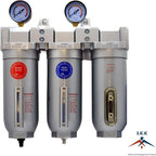 3/4" Inline Compressed Air Regulator Filter Desiccant Dryer Moisture Separator - Image 2