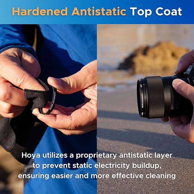 Hoya EVO Antistatic 55mm UV Filter — Camera Filters - Image 4