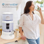 ZENWATER 4-Gallon Countertop Gravity Water Filter System - Image 8