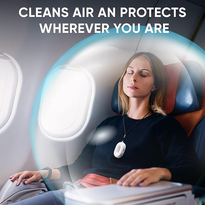 Wearable Air Purifier Necklace - Image 3