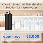 Waterdrop 1.5 Gallons Gravity-fed Water Filter System, NSF/ANSI 42&372 Standard - Image 7