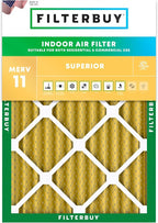 Filterbuy 18x24x2 Air Filter MERV 11 Superior Pet & Allergy Defense, by Filterbuy