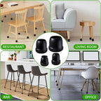 24 Pcs Silicone Chair Leg Floor Protectors - Image 8