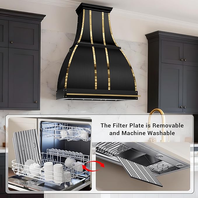 CHETTO C Stainless Steel Range Hood Cover - Image 4
