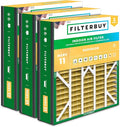 Filterbuy 20x25x5 Air Filter MERV 11 Superior Pet & Allergy Defense, Pleated by Filterbuy
