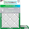 Filterbuy 30x32x1 Air Filter MERV 8 Essential Dust & Allergy Defense, by Filterbuy