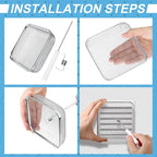 TOODOO 4 Pack RV Furnace Vent Cover, RV Flying Insect Screen - Image 5