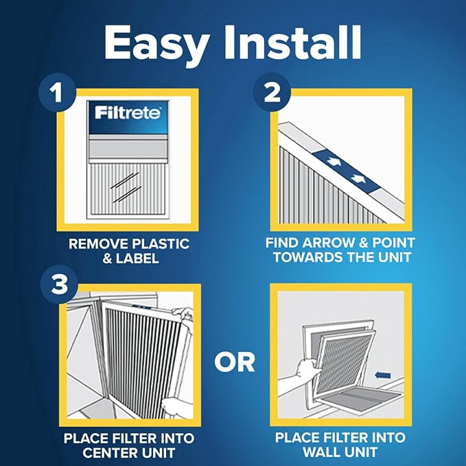 Filtrete 14x20x1 AC Furnace SMART Air Filter, MERV 12, MPR 1500, Track Filter - Image 3