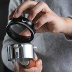 Magnetic 54mm Dosing Funnel & Espresso Puck Screen - Image 2