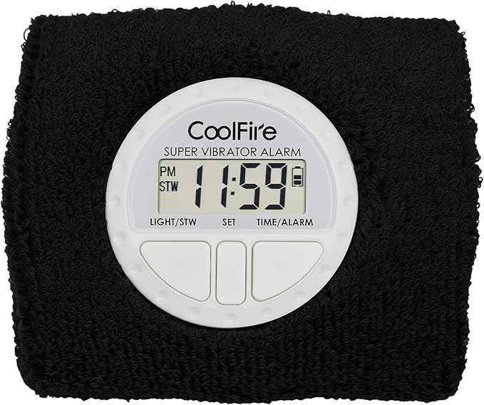Coolfire Vibrating Alarm Clock
