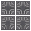 Wathai 80MM PC Fan Dust Filter Cover Computer Mess 4 Pack by Wathai