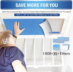UBeesize Air Vent Filters, MERV 8 Triple Vent Filter Kit - Image 5