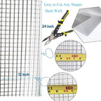 Upgraded 2PACK SS Wire Mesh, 4 Mesh Completely Welded, 12 X 24 in, Stainless 304 - Image 4