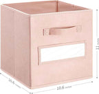 artsdi Fabric storage cubes 11 Inch Cube Storage Bin, Cube storage