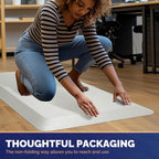 FEATOL Anti Fatigue Mats for Standing, 9/10 Extra Thick Ergonomic Standing Desk - Image 7