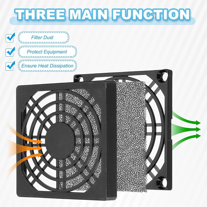 PATIKIL 120mm Fan Filter Grill - Image 3