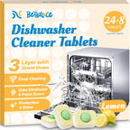 Bellaluce Dishwasher Cleaner Tablets - Lemon Scent, 32 Pack