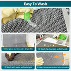 Torjim 12x24x1 Air Filter-MERV8, Washable & Reusable AC/HVAC Permanent - Image 6