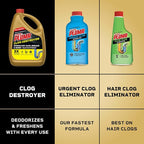 Clorox Liquid-Plumr Pro-Strength Clog Destroyer, Liquid Drain Cleaner, 80 Fluid - Image 10