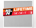 K&N 14X14X1 HVAC Furnace Air Filter, Lasts a Lifetime, Merv 8, the Last HVAC by KNEngineeringInc