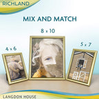 Langdon House 8x10 Picture Frames Set Distinguished Edging - Image 5