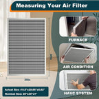20x30x1 Reusable Air Filter, MERV 8, Permanent Electrostatic Air Filter - Image 3