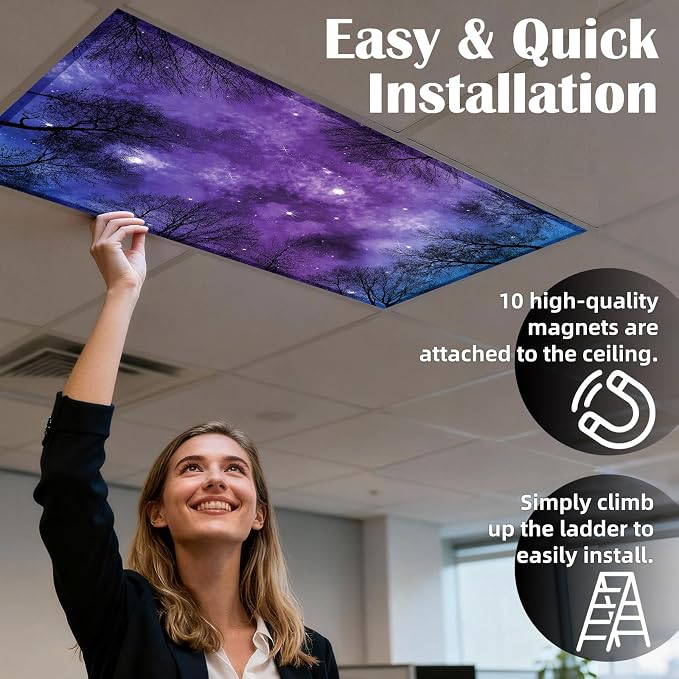 4 Pcs Fluorescent Light Covers - Image 4