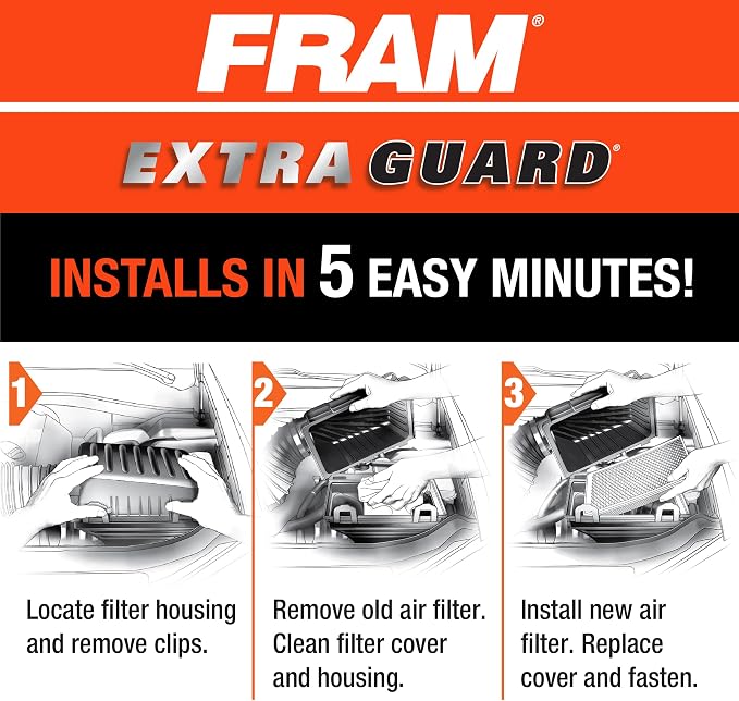 FRAM Extra Guard CA8755A Replacement Engine Air Filter - Image 7