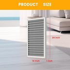 14x24x1 HVAC Furnace Air Filter, Lasts a Lifetime, the Last HVAC Filter You - Image 2